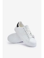 Pánské Sneakers Z Eko Kůže Big Star OO174115 Bílé