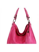 Dámská přírodní kožená taška model 146597 - Mazzini Dámská přírodní kožená taška model 146597 - Mazzini