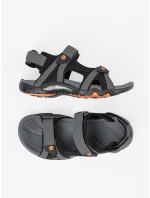 Designové  sandály dámské šedo-stříbrné bez podpatku