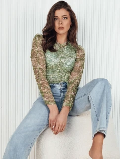 Dámská halenka RUFFI zelená FashionStreet RY2358