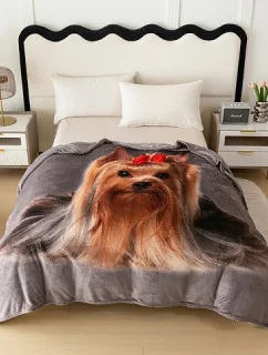 Bavlněná deka Cotton World Touch Animal, Motor 160x200