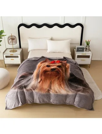 Bavlněná deka Cotton World Touch Animal, Motor 160x200 Bavlněná deka Cotton World Touch Animal, Motor 160x200