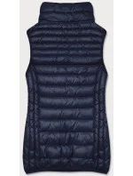 Tmavě modrá dámská vesta se stojáčkem (B2722-3) Tmavě modrá dámská vesta se stojáčkem (B2722-3)