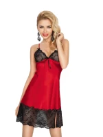 Erotická košilka Elza red - DKAREN Erotická košilka Elza red - DKAREN