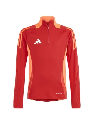 Dětská mikina adidas Tiro 24 Competition Training Top červeno-oranžová IS1652