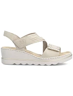 Dámské lila sandály na platformě Rieker 67410-62