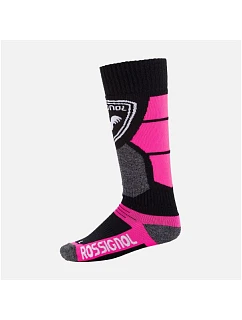 Lyžařské ponožky ROSSIGNOL L3 Jr Premium Wool růžové