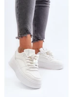Dámská sportovní obuv na vysoké platformě bílá Bexley Dámská sportovní obuv na vysoké platformě bílá Bexley
