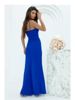 Dlouhé šaty 001210 královsky modré - With You Dlouhé šaty 001210 královsky modré - With You