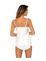 Dámské pyžamo 1/2 cream - Donna Dámské pyžamo 1/2 cream - Donna