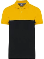 WK WK 210 Pracovní piqué polo 20.W210 black/yellow WK WK 210 Pracovní piqué polo 20.W210 black/yellow