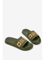 Pánské pantofle Big Star SS174360 zelené Pánské pantofle Big Star SS174360 zelené