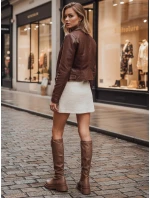 Dámské boty na platformě hnědé FashionStreet ZY1320