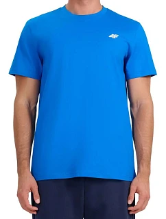 Pánské tričko 4F M3341 modré 4FWMM00TTSHM3341 33S pánské