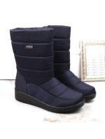 Dámské vysoké sněhule W EVE436B navy blue - Novinky Dámské vysoké sněhule W EVE436B navy blue - Novinky