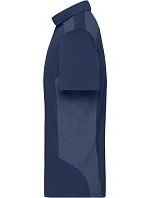 Daiber JN 1826 Pánské pracovní piqué polo "Strong" 02.1826 navy/navy Daiber JN 1826 Pánské pracovní piqué polo "Strong" 02.1826 navy/navy