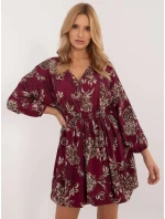 Šaty DHJ SK 19861 6.42 fialová Šaty DHJ SK 19861 6.42 fialová