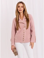 Bunda MBM KR L176.87 světle růžová