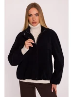 M885 Kabát látkový - černý M885 Kabát látkový - černý