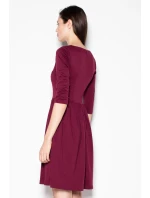 Dámské šaty VT079 Vínová - Venaton