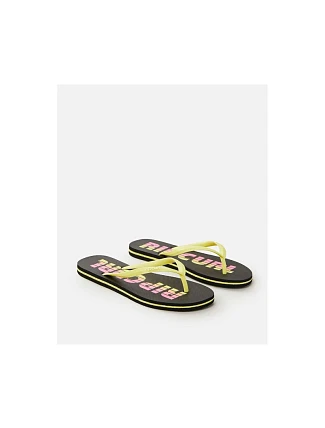 Žabky RIP CURL Wave Shapers Logo - černé