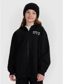 Dívčí mikina s kapucí 4F 4FJRAW25TSWSF2516-20S