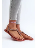 Dámské sandály japonky s flitry 26914 Ipanema Class Brilha Fem korálové