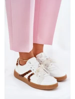 Nízké Dámské Tenisky S Krajkou Panthera Bílé Zielle