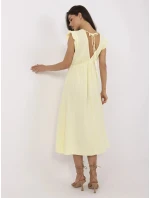 Šaty MI SK 122126.77 světle žluté