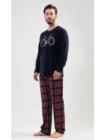 Pánské pyžamo dlouhé Old bike