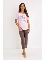 Pyžamo Regina 734 cr/r 2XL-4XL W26 dámské