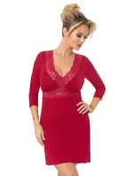 Dámská noční košilka Margo wine - Donna
