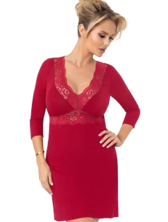 Dámská noční košilka Margo wine - Donna