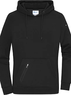 Daiber 8045 Dámská interlock mikina s kapucí 02.8045 black
