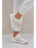 Dámské tenisky Big Star – světle béžové