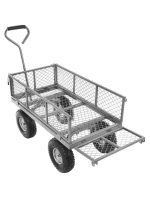 ZAHRADNÍ VOZÍK S PŘÍVĚSEM NA KOLEČKÁCH 270 KG