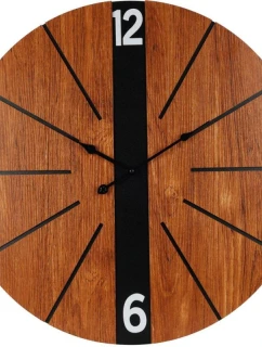 NÁSTĚNNÉ HODINY 60CM DŘEVO VYNIKAJÍCÍ HOUSEWERE