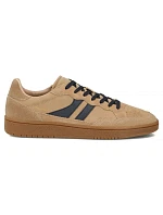 Pánské kožené polobotky béžové Filippo MP7794