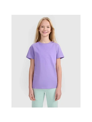 Dívčí tričko s potiskem 4F 4FJWSS25TTSHF2176-51S