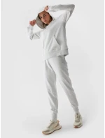 Dámská tepláková mikina bez zapínání a s kapucí 4F - šedá Dámská tepláková mikina bez zapínání a s kapucí 4F - šedá