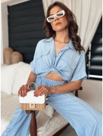 Dámská košile GRITAN modrá FashionStreet DY0430