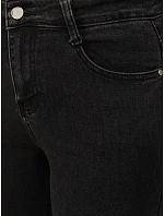 Dámské džíny Mom Fit s vysokým pasem, černé, FashionStreet ZY3115 Dámské džíny Mom Fit s vysokým pasem, černé, FashionStreet ZY3115