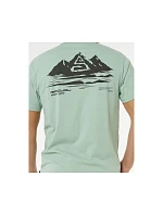 Pánské tričko RIP CURL Vaporcool Search Peak Tee, zelené Pánské tričko RIP CURL Vaporcool Search Peak Tee, zelené