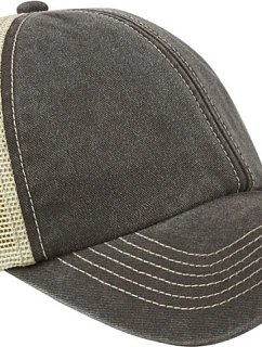 Beechfield B 672 6 panelová kšiltovka Vintage Trucker 53.0672 vintage brown/stone