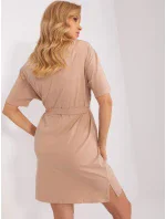 Šaty LK SK 509351.35 tmavě lila