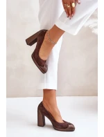 Lodičky na sloupku model 201728 Step in style Lodičky na sloupku model 201728 Step in style