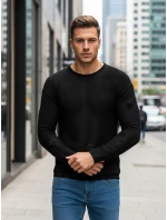 Pánský černý svetr FashionStreet WX2312z