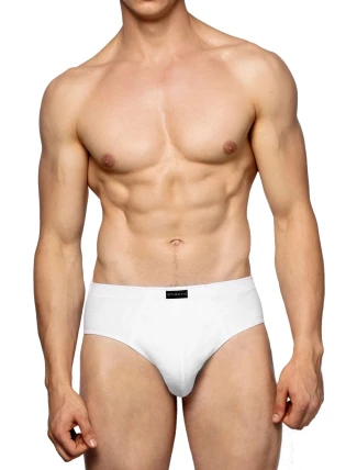 Pánské slipy 3 pack 006 white - Atlantic Pánské slipy 3 pack 006 white - Atlantic