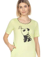 Dámská noční košilka 125 green - REGINA Dámská noční košilka 125 green - REGINA