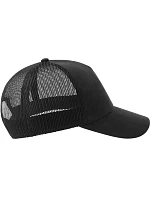 Atlantis Headwear Rapper Suede-S 5 panelová Trucker kšiltovka 33.0261 black